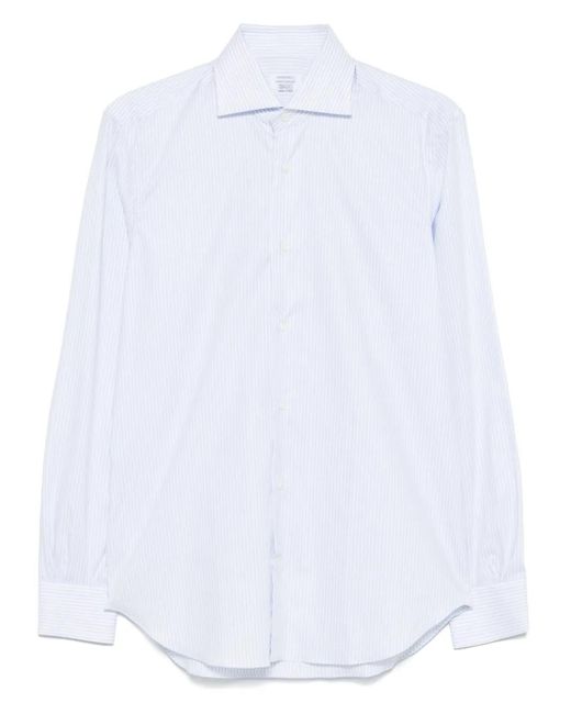 Camicia A Righe di Mazzarelli in White da Uomo