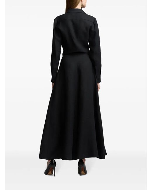 Ralph Lauren Black Aniyah Maxi Dress