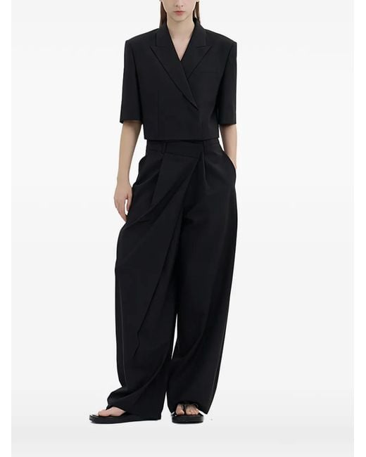 Juun.J Cropped Jack in het Black