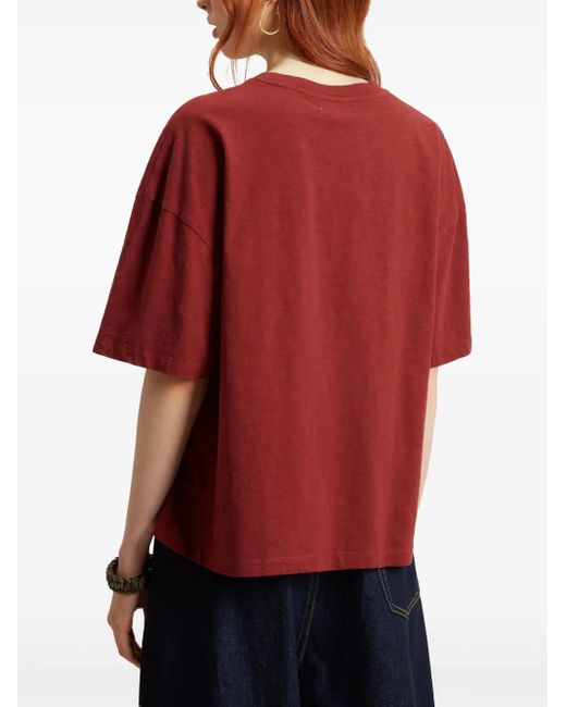 Woolrich Red Cotton T-Shirt