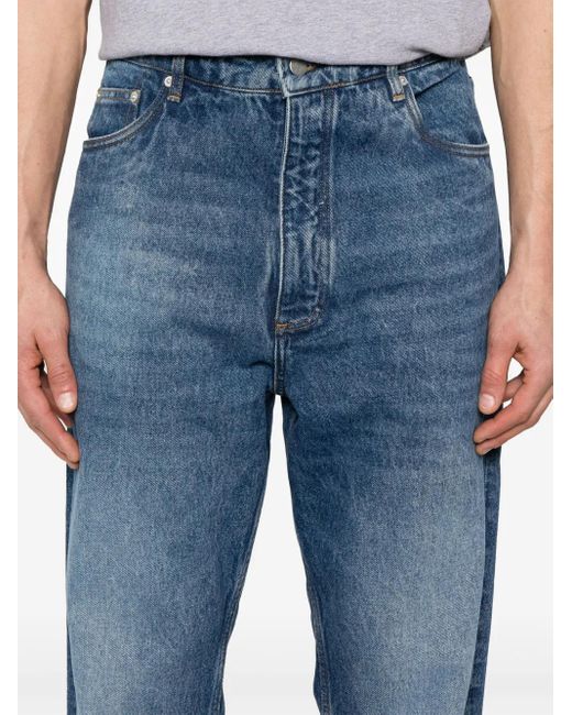 Studio Nicholson Blue Rino Straight-Leg Jeans for men