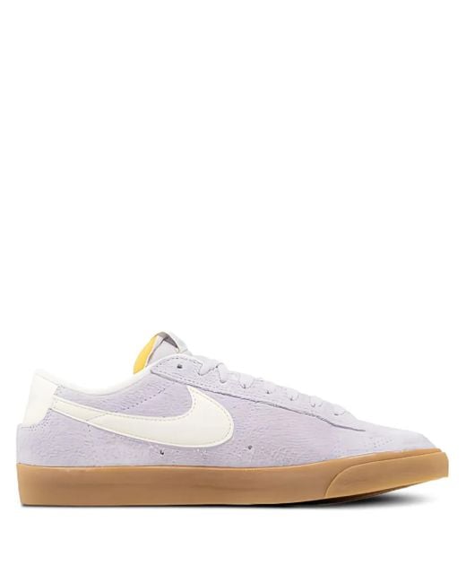 Nike White Blazer Low '77 Vintage "Football/Gum Light/Team/Pale Ivory" Sneakers