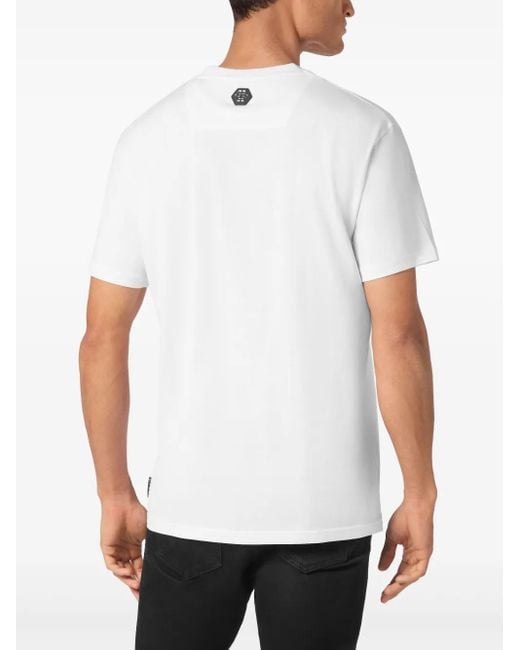 Philipp Plein T-Shirts And Polos in White für Herren