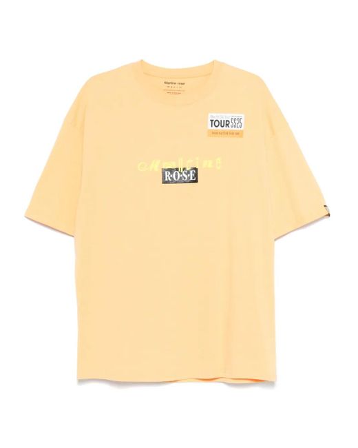 Martine Rose Natural T-Shirt Tour for men
