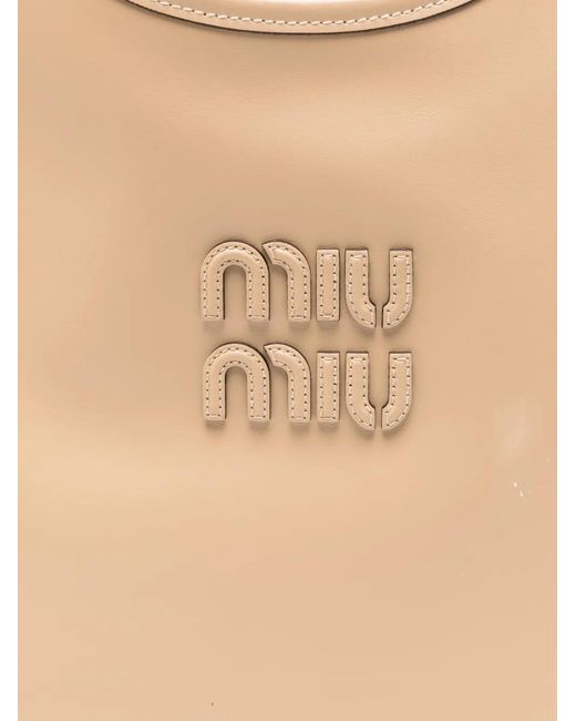Miu Miu Natural Ivy Tote Bag