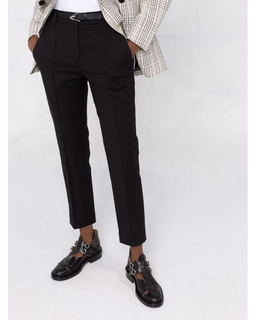 Brunello Cucinelli Cropped Broek in het Black