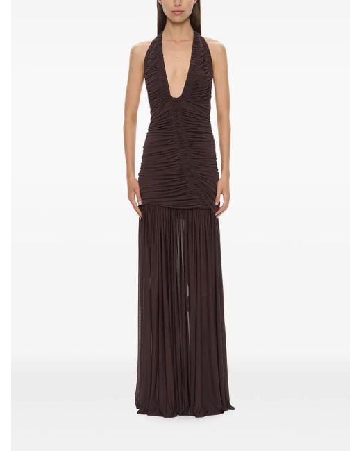 Christopher Esber Purple Orion Gown