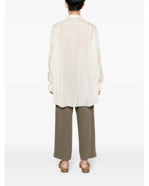 メンズ Magliano サテンシャツ White