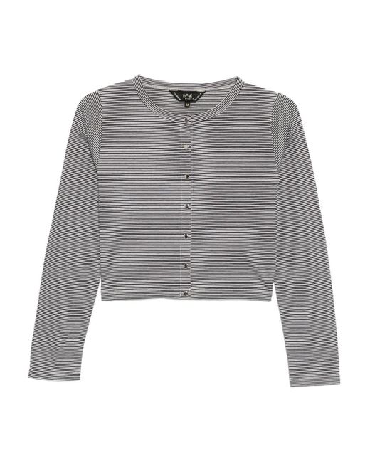 To b. by agnès b. Gray Border Compact Top