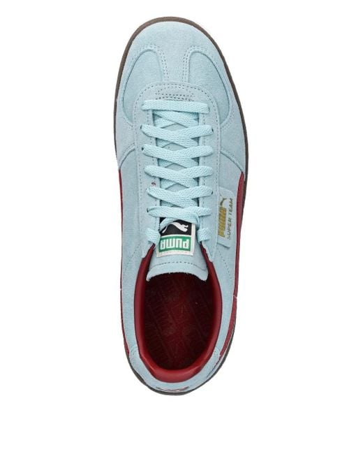 PUMA White Suede Sneakers for men