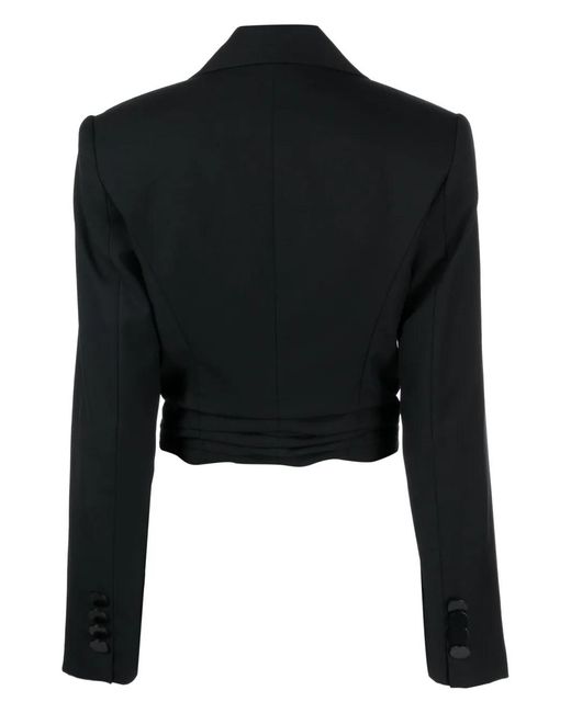 Christopher Esber Black Tornado Single-Breasted Blazer