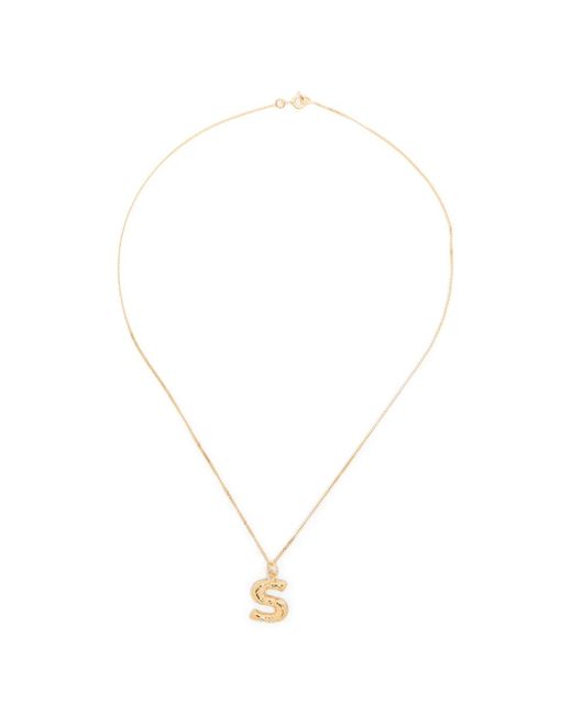 Completedworks White S-Pendant Necklace