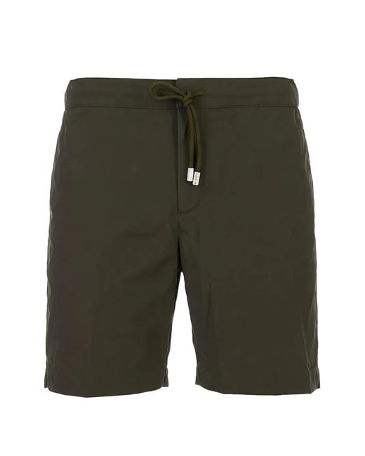 Fedeli Green Short À Liens De Resserrage for men