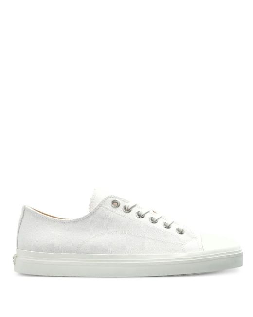 Moschino Sneakers mit Logo-Patch in White für Herren