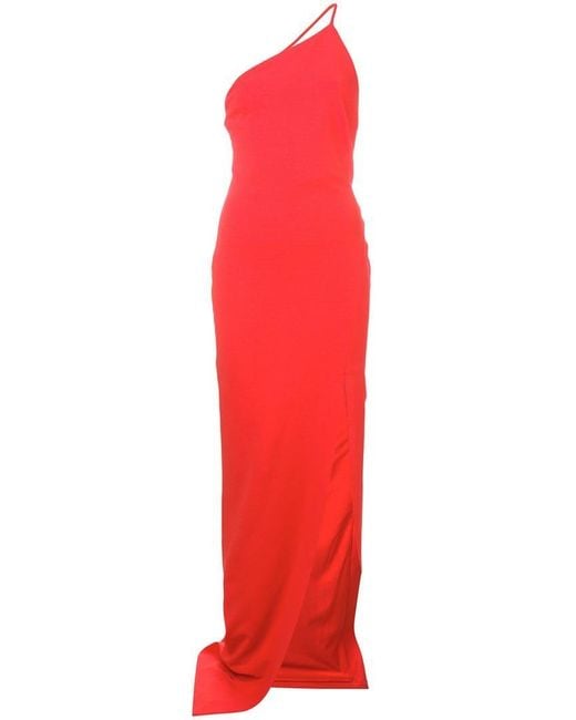 Solace London Red The Petch Dress