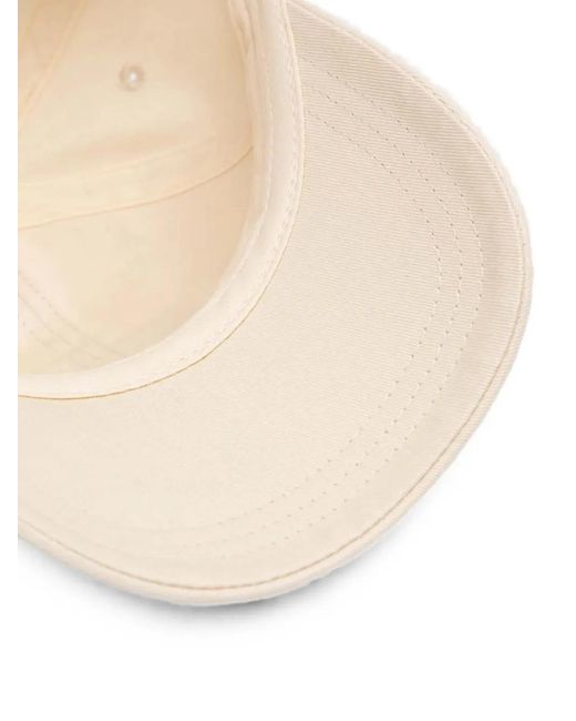 Samsøe & Samsøe Embroidered Baseball Cap in Natural für Herren