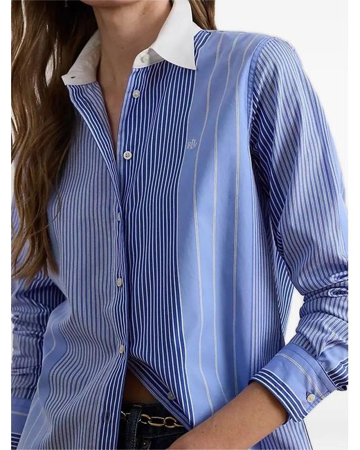 Ralph Lauren Blue Striped Shirt