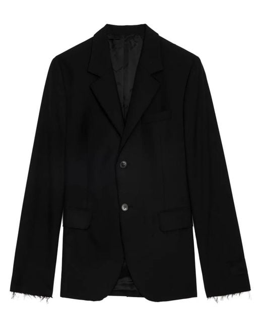 Zadig & Voltaire Black Vanilleh Blazer for men