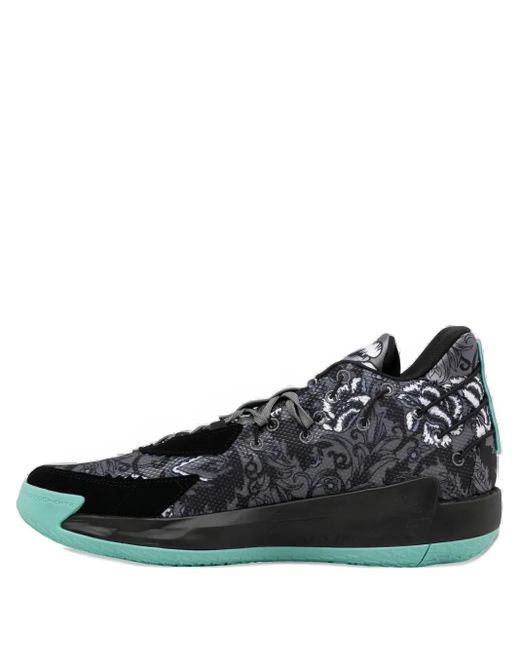 Adidas Black Dame Gca "Core/ Four/Acid Mint" Sneakers