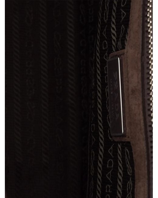 Borsa A Spalla di Prada in Brown da Uomo