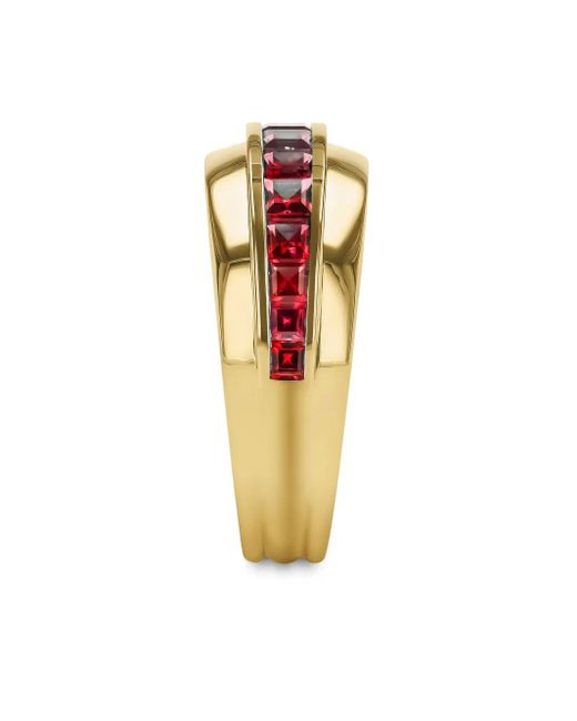 Pragnell Metallic 18Kt Manhattan Ruby Ring
