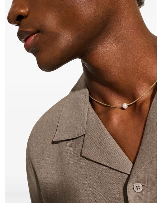 John Hardy Natural 14Kt Jh Essential Pearl Necklace