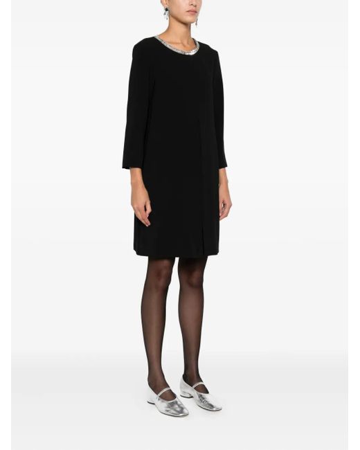 Pennyblack Black Embellished Mini Dress