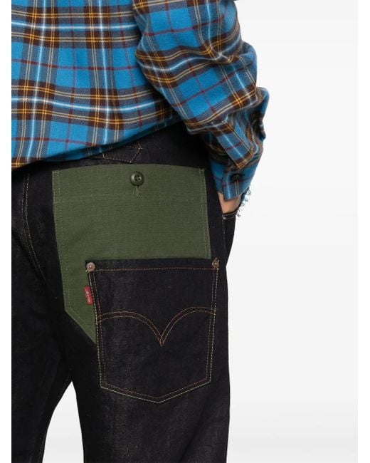 Junya Watanabe Blue X Levi's Straight-Leg Jeans for men