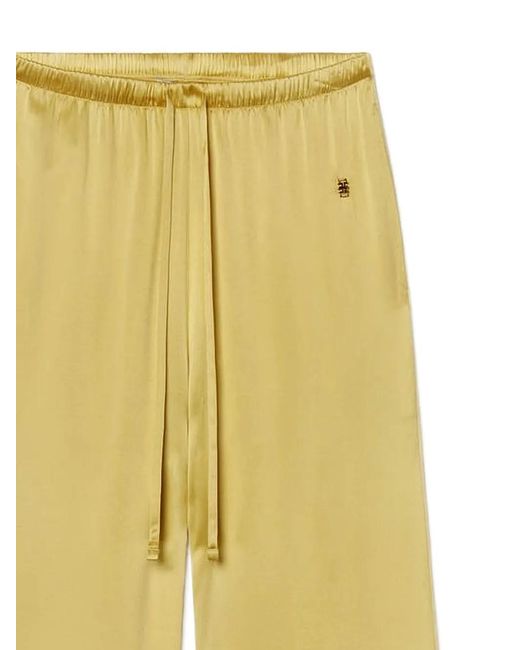 ÉTERNE Yellow Brody Drawstring Trousers