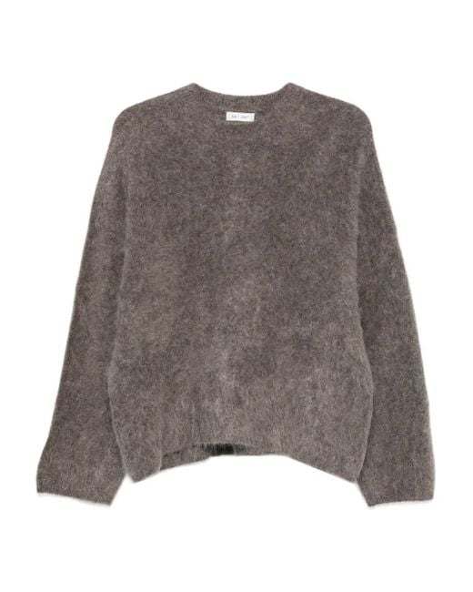 Maglione Girocollo di Soft Goat in Gray