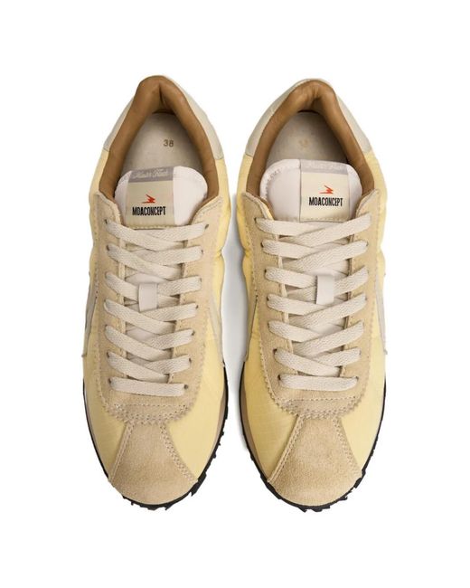 MOA Natural Lightning Bolt Sneakers