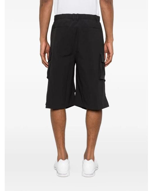 Adidas Black Cargo Ess Shorts for men