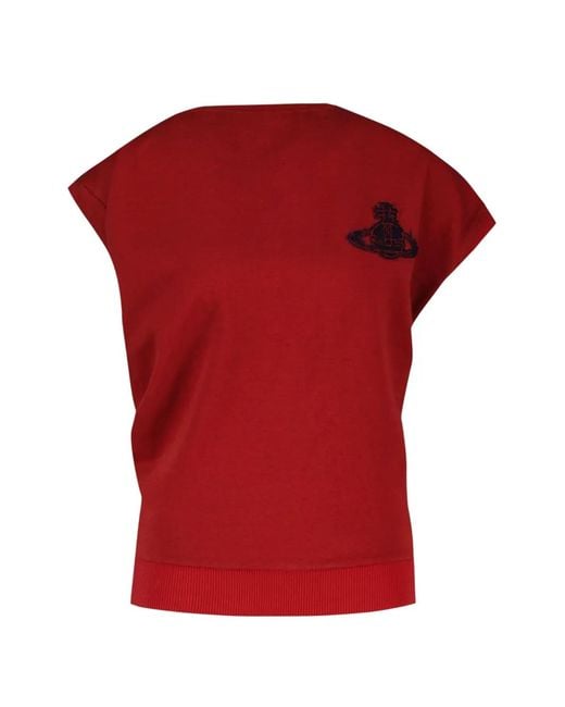 Vivienne Westwood レディース レッド Hebo タンクトップの通販はau
