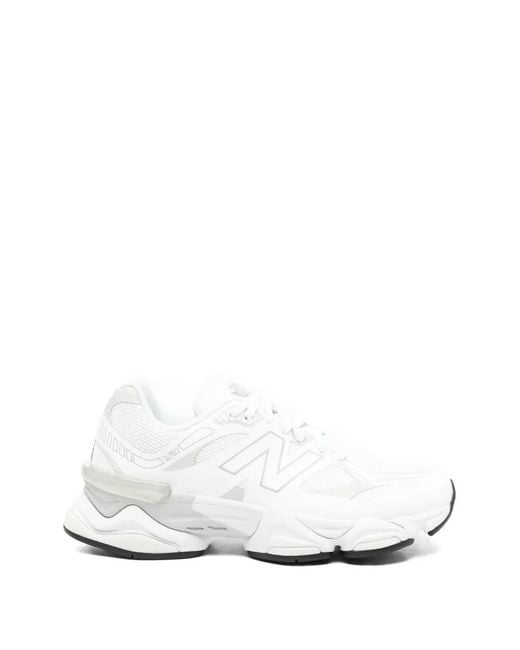 New Balance White 9060