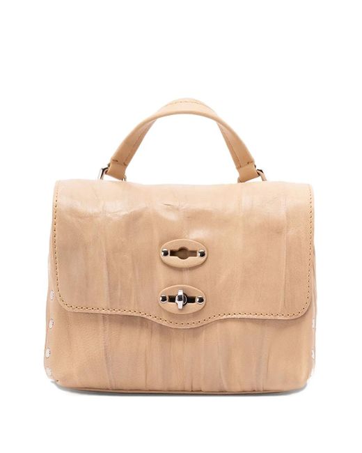 Borsa Tote Baby Postina di Zanellato in Natural