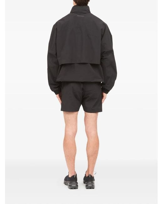 MM6 by Maison Margiela Blue Zip-Up Windbreaker for men