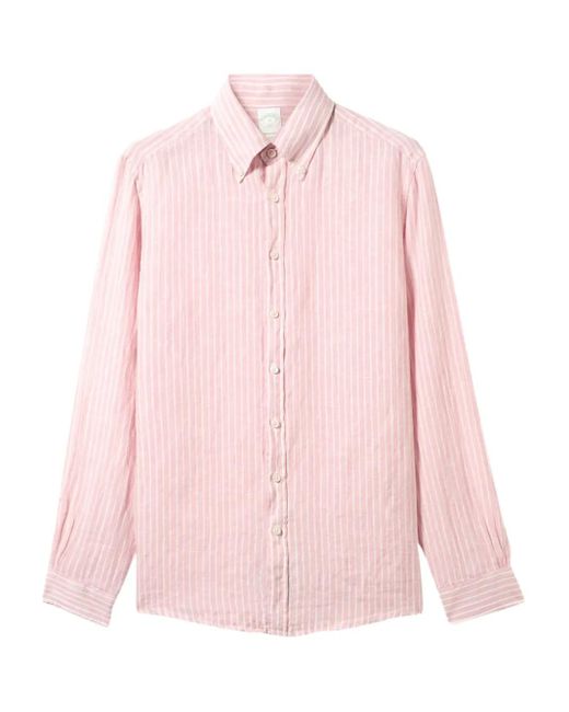 Camicia A Righe di Brooks Brothers in Pink da Uomo