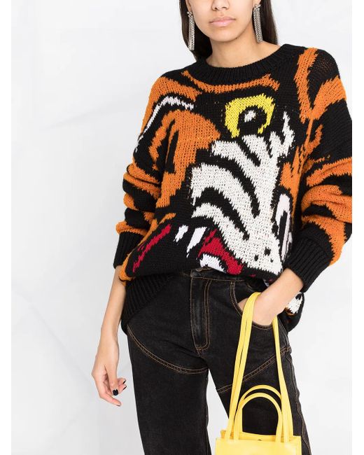 DSquared² Orange Damen wolle sweater