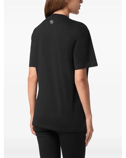 Philipp Plein Black Smile T-Shirt