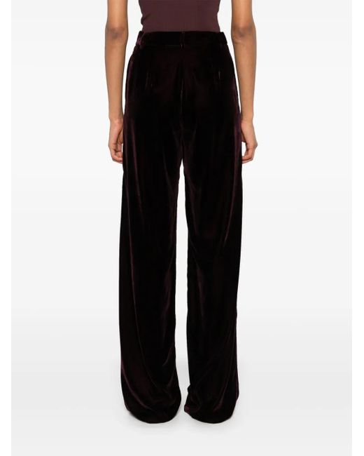 Blanca Vita Black Hose Aus Samt