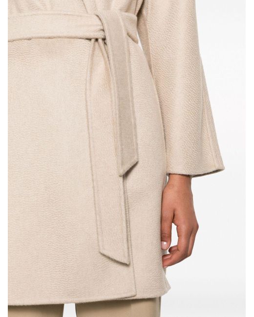 Max Mara Natural Cashmere Double-breasted Coat