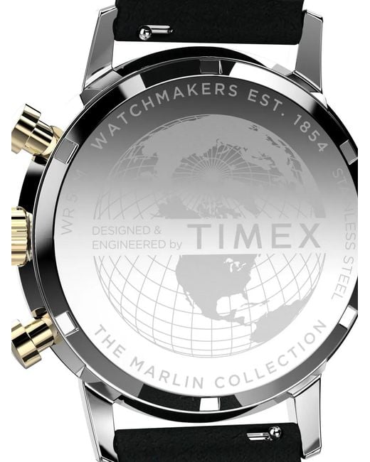 Timex Marlin Quartz 40Mm in Black für Herren