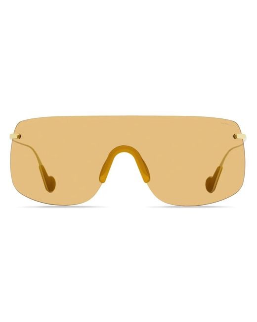Moncler Natural Electra Shield-Frame Sunglasses