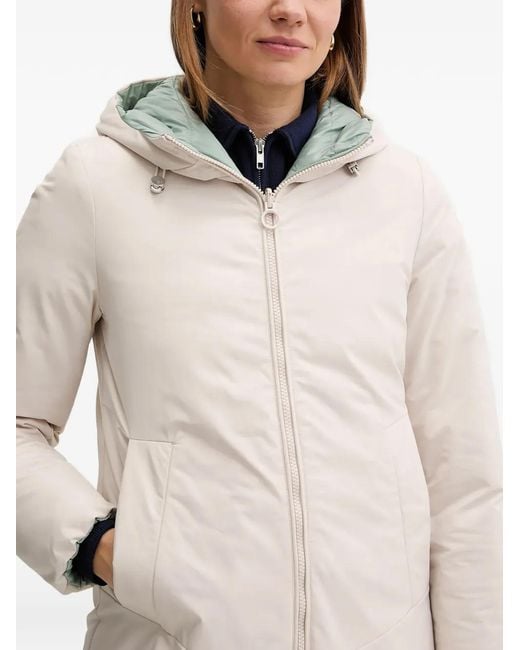 Geox Green Spherica Hooded Reversible Parka
