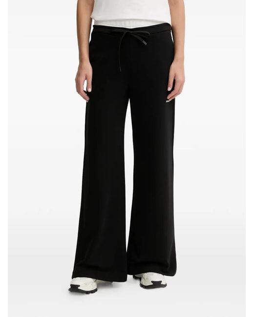 Pinko Black Drawstring Track Pants