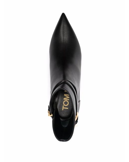 Tom Ford Black Padlock 55mm Boots