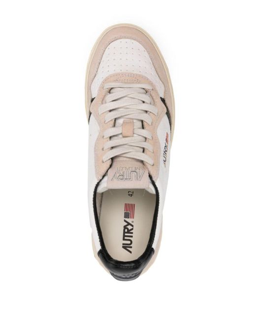 Autry Natural Medalist Panelled Sneakers for men