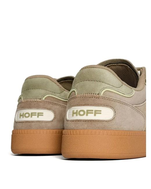 HOFF Brown Park Panelled Sneakers for men