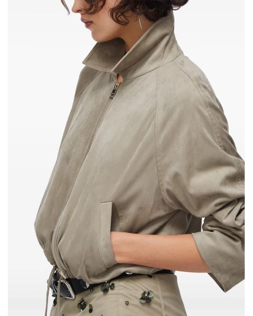 Liu Jo White Suede Jacket
