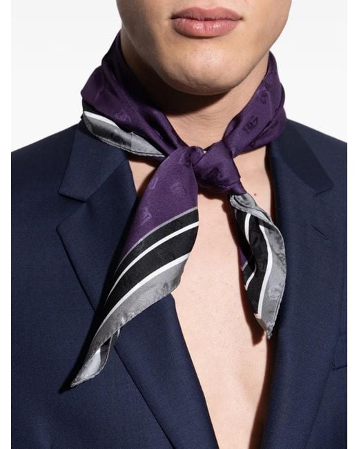 Dolce & Gabbana Purple MINK Fur Scarf Foulard Neck Wrap main image 0